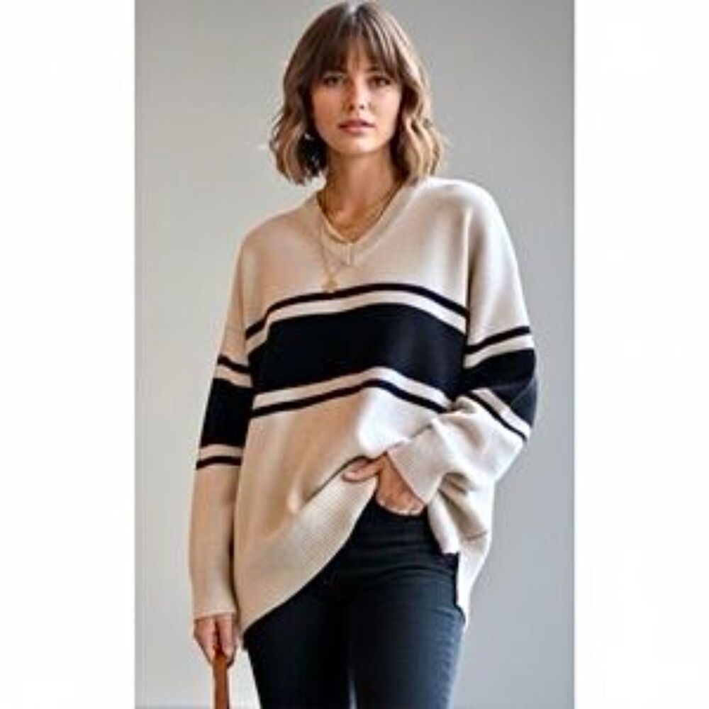 NWT Sanctuary Elegant Soft Oversized Knit Sweater Size L